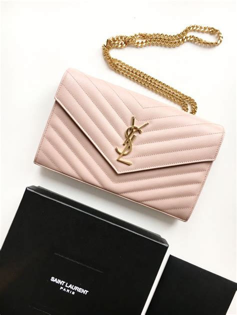 ysl pink wallet metallic|YSL handmade wallet.